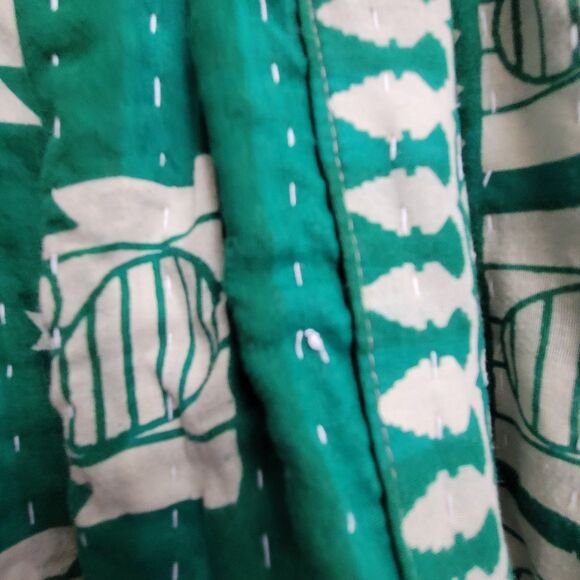 Karma Nepal Craft 100% Cotton Stitched Pattern Shorts With Pockets Free Size - Picture 5 of 12